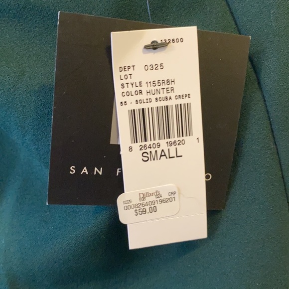 I.N. San Francisco green mini dress - Picture 4 of 4